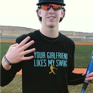 Baseball 101 Black Graphic Kids Tee